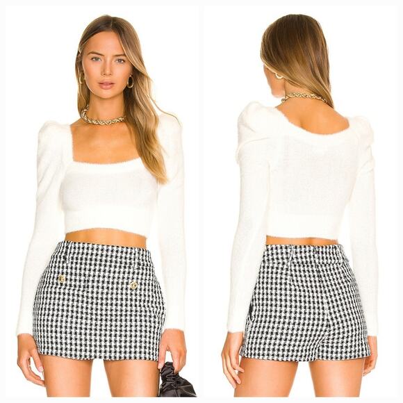 Lovers and Friends Jules Sweater in Ivory XS